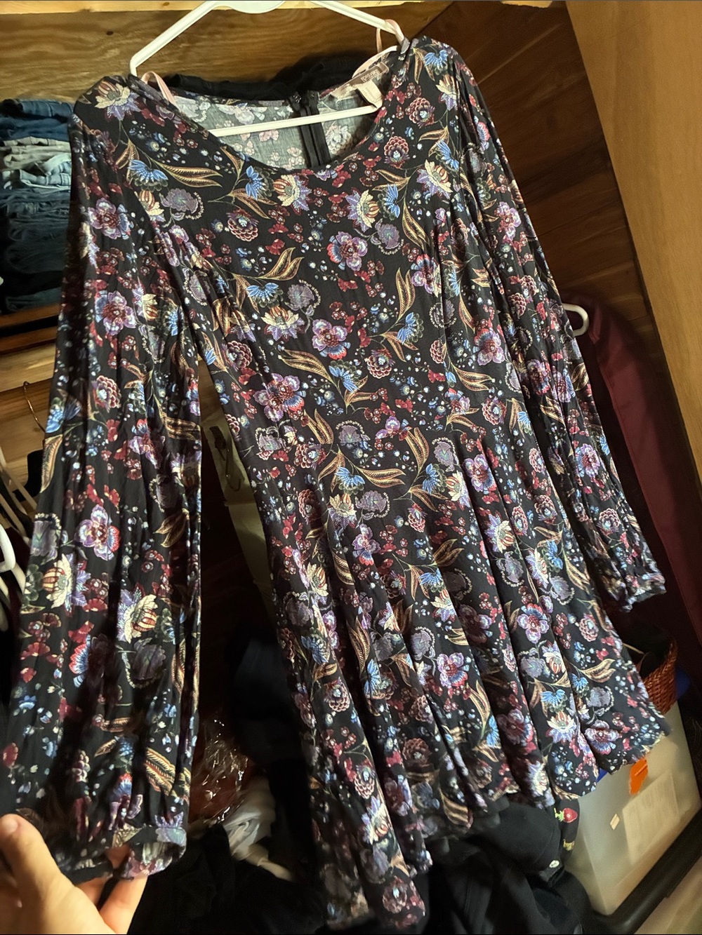 Forever 21 contemporary skater dress size M lined.